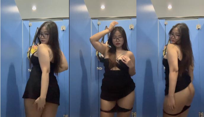 Em gái chuppy show hàng trong phòng thay đồ Em gái chuppy show hàng trong phòng thay đồ